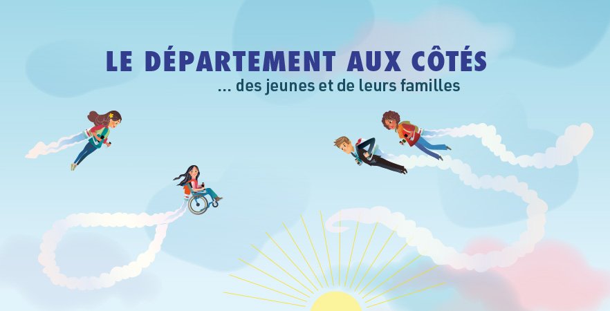 Le Département aux côtés des jeunes et de leurs familles