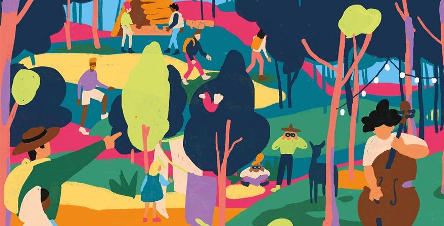 Festival l'art devoile la forêt
