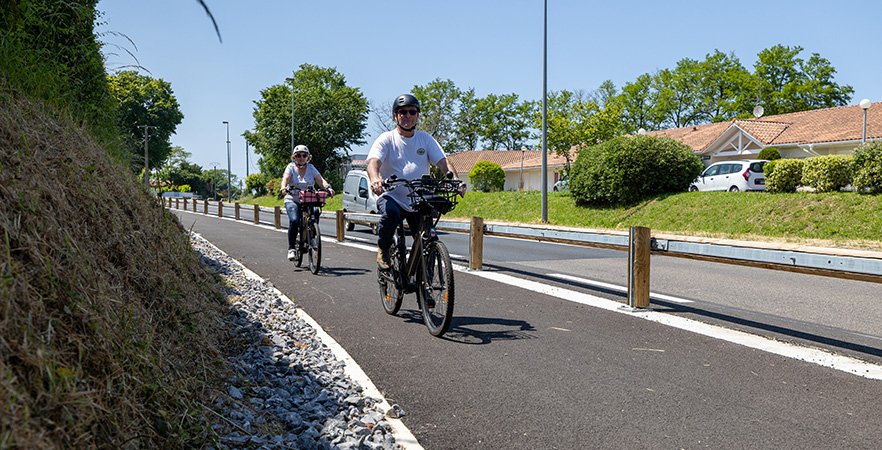 Une nouvelle voie verte dans le Seignanx